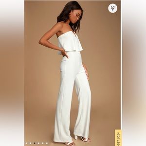 Strapless jumpsuit from Lulus